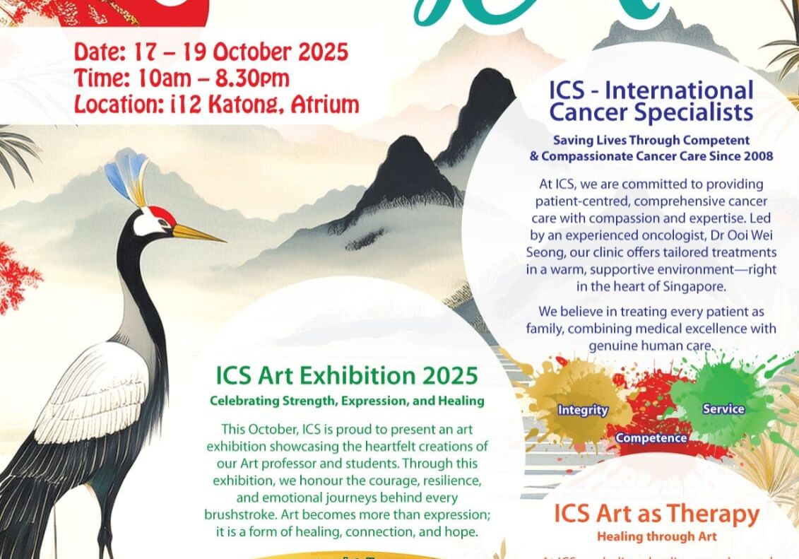 ICS Art Exhibition 2025 at i12 Katong X ICS Book Launch - International ...